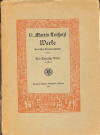 Luthers-Werke, Deutsche Bibel 10.Band; Weimar: Hermann Böhlaus Nachfolger; 1957; CI, 349 S.;I, 727 S.;