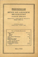 Preisverzeichnis Mrz 1932